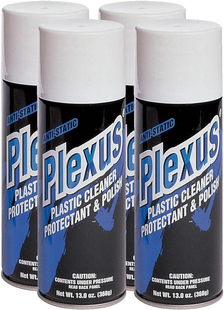 20214-4PCS 13 oz. Plastic Cleaner Protectant and Polish 4-Pack